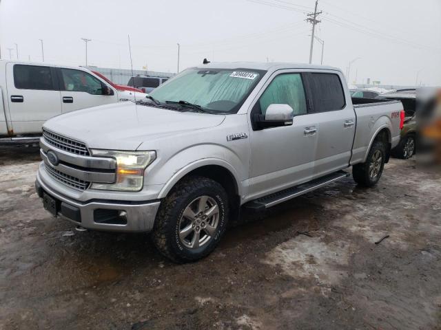 1FTFW1E49KKD12903 - 2019 FORD F150 SUPERCREW SILVER photo 1