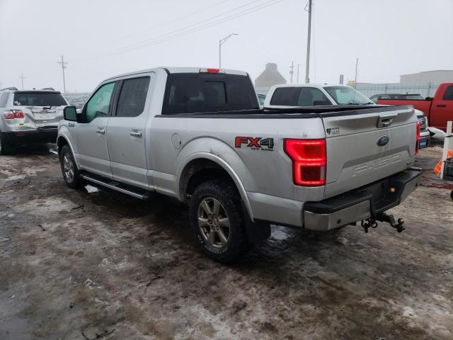 1FTFW1E49KKD12903 - 2019 FORD F150 SUPERCREW SILVER photo 2