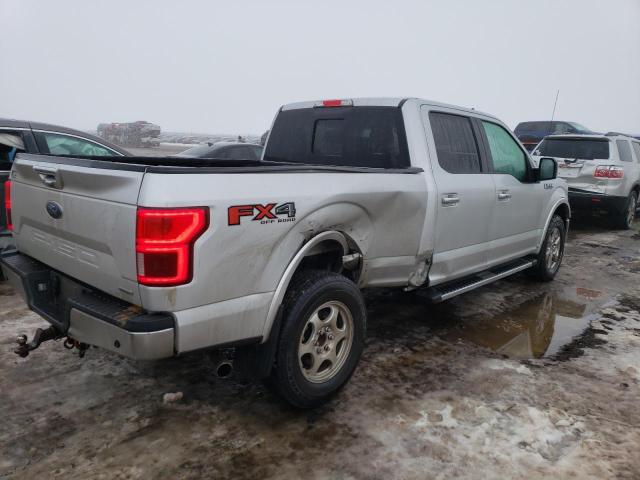 1FTFW1E49KKD12903 - 2019 FORD F150 SUPERCREW SILVER photo 3