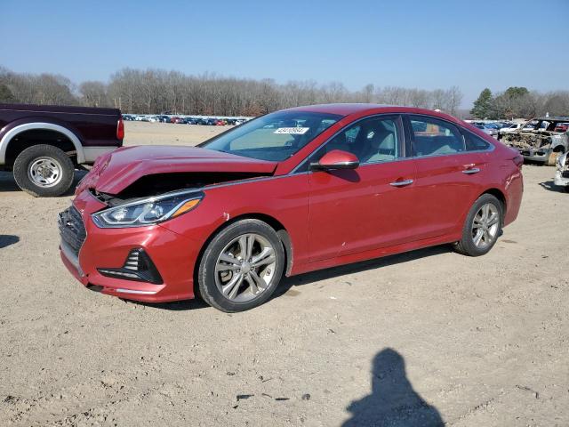 5NPE34AF7JH640847 - 2018 HYUNDAI SONATA SPORT RED photo 1