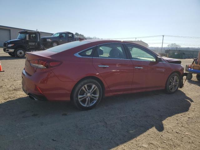 5NPE34AF7JH640847 - 2018 HYUNDAI SONATA SPORT RED photo 3