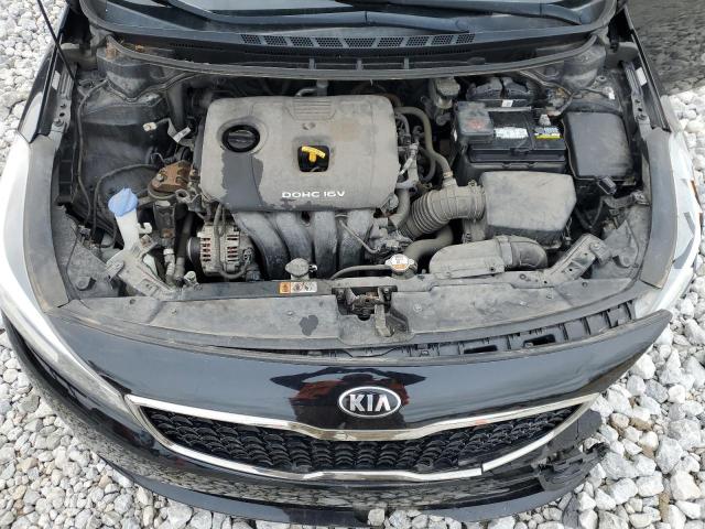 3KPFK4A73HE066598 - 2017 KIA FORTE LX BLACK photo 11