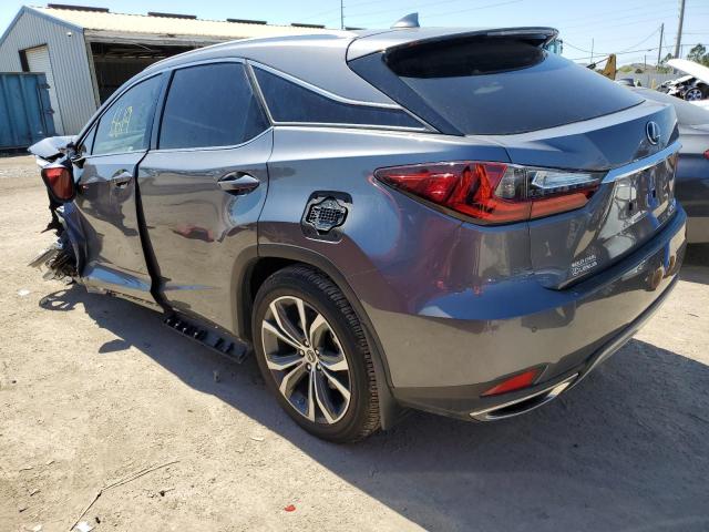 2T2HZMAA9NC247940 - 2022 LEXUS RX 350 GRAY photo 2