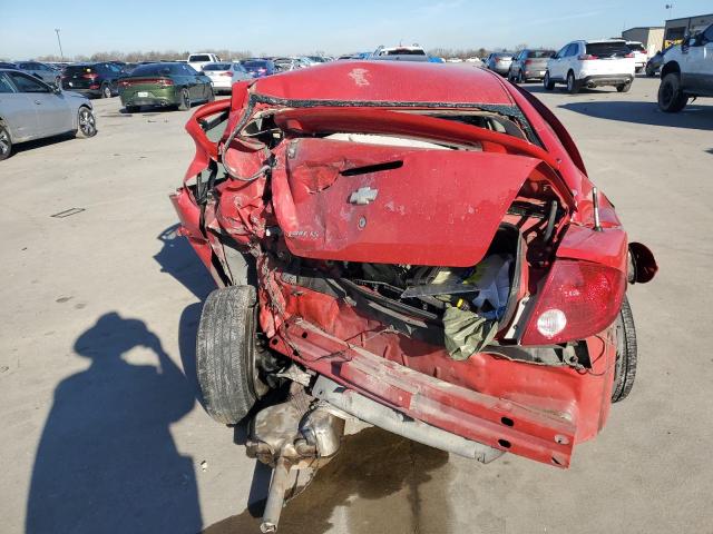 1G1AK55F967647983 - 2006 CHEVROLET COBALT LS RED photo 6