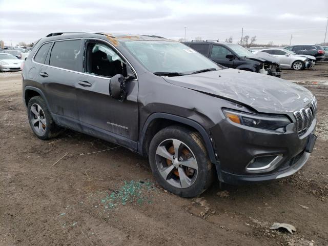 1C4PJMDX9KD380414 - 2019 JEEP CHEROKEE LIMITED GRAY photo 4