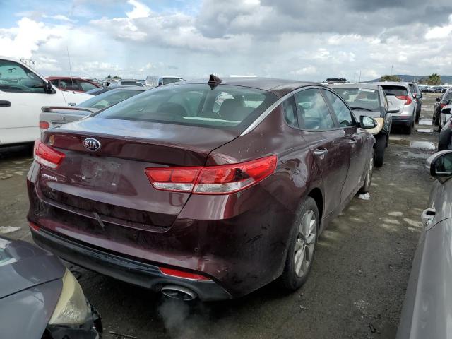 5XXGT4L36JG274600 - 2018 KIA OPTIMA LX BURGUNDY photo 3