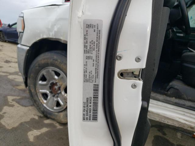 3C6UR5JL3NG339035 - 2022 RAM 2500 BIG HORN/LONE STAR WHITE photo 12