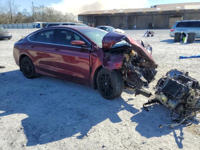 1C3CCCABXGN116216 - 2016 CHRYSLER 200 LIMITED BURGUNDY photo 4