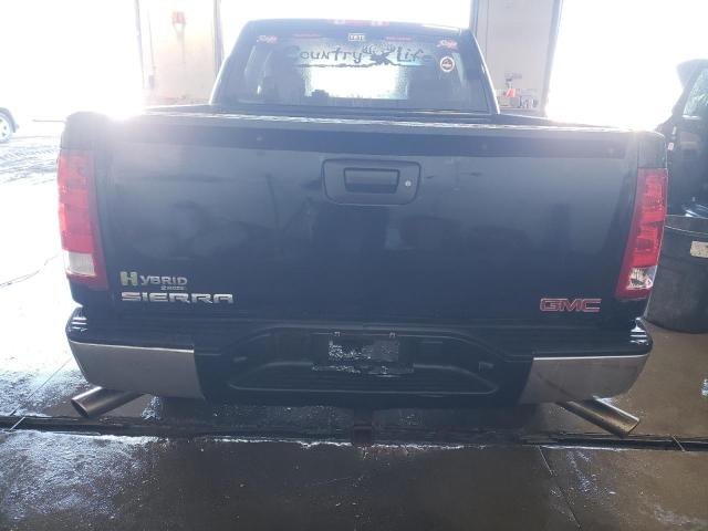 2GTFK135191107304 - 2009 GMC SIERRA K1500 HYBRID BLACK photo 6