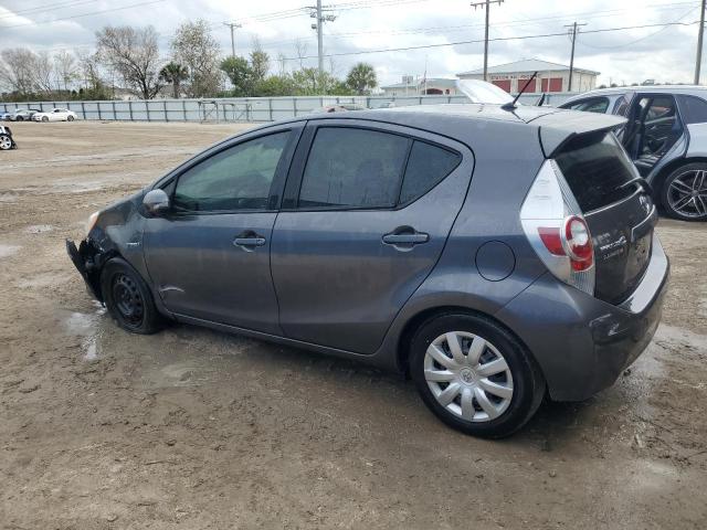 JTDKDTB37D1540015 - 2013 TOYOTA PRIUS C GRAY photo 2