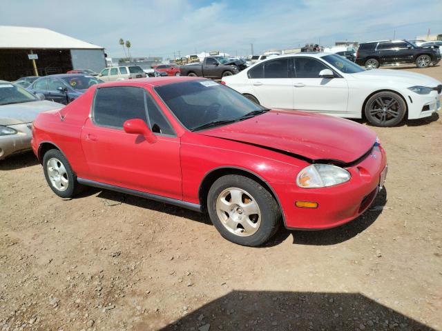 JHMEH6260PS018661 - 1993 HONDA CIVIC DEL SOL SI RED photo 4