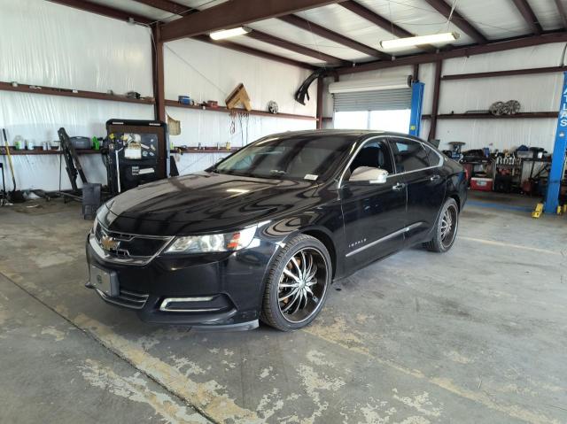 2G1165S34F9237962 - 2015 CHEVROLET IMPALA LTZ BLACK photo 2