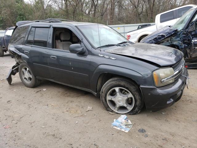 1GNDS13S872253684 - 2007 CHEVROLET TRAILBLAZE LS GRAY photo 4