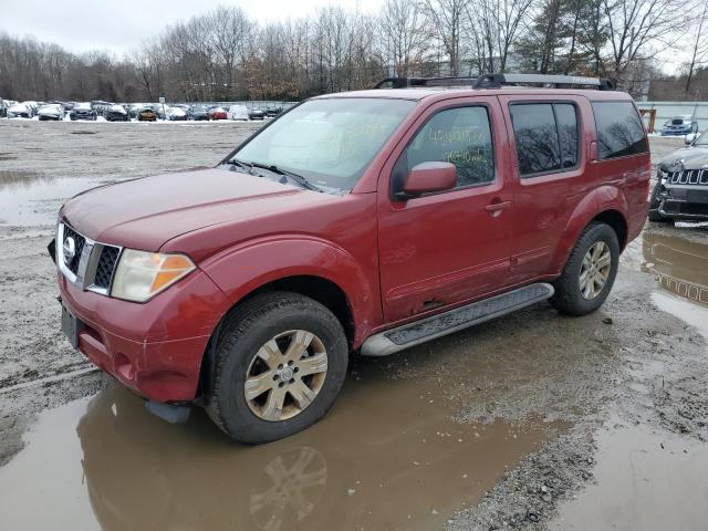 5N1AR18W45C721917 - 2005 NISSAN PATHFINDER LE წითელი ფოტო 1