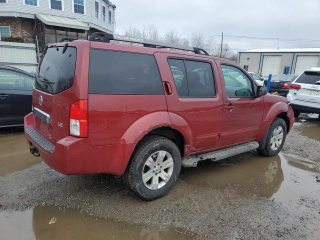 5N1AR18W45C721917 - 2005 NISSAN PATHFINDER LE წითელი ფოტო 3