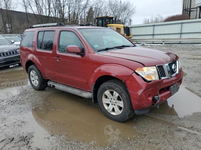 5N1AR18W45C721917 - 2005 NISSAN PATHFINDER LE წითელი ფოტო 4