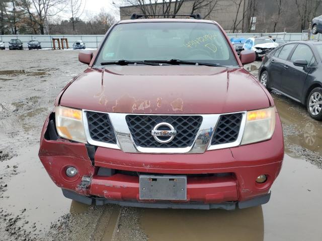 5N1AR18W45C721917 - 2005 NISSAN PATHFINDER LE წითელი ფოტო 5