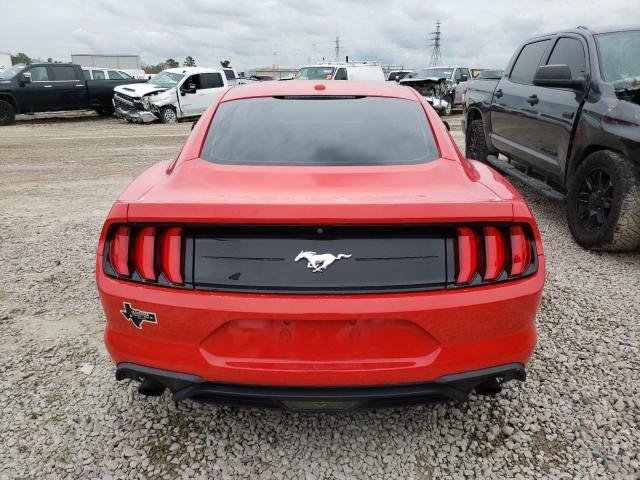 1FA6P8TH7K5135834 - 2019 FORD MUSTANG RED photo 6