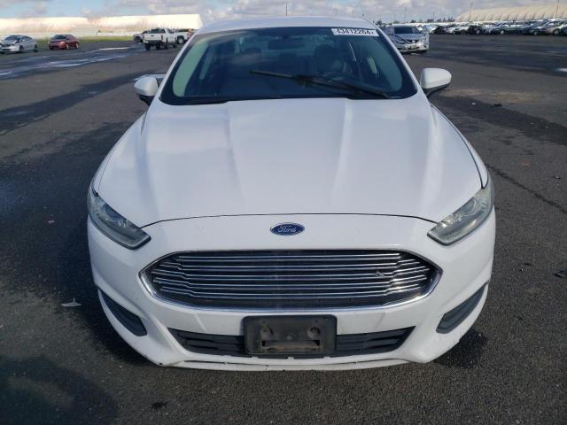 3FA6P0G72GR261784 - 2016 FORD FUSION S WHITE photo 5