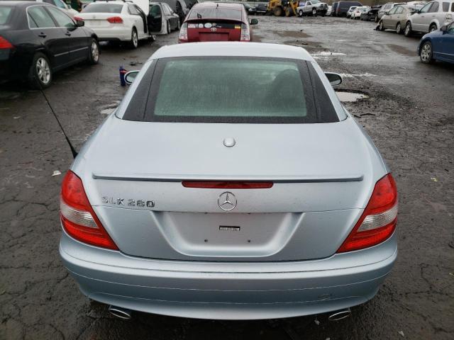 WDBWK54F28F175633 - 2008 MERCEDES-BENZ SLK 280 SILVER photo 10