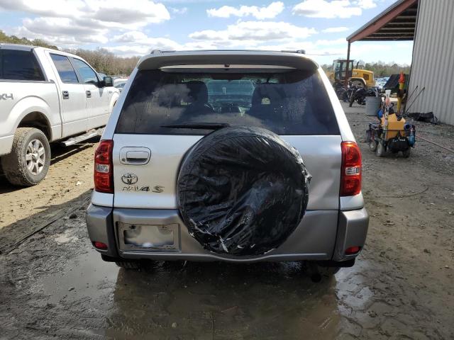 JTEGD20V940015415 - 2004 TOYOTA RAV4 SILVER photo 6