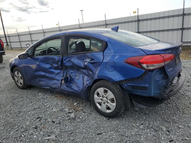 3KPFL4A79JE235932 - 2018 KIA FORTE LX BLUE photo 2