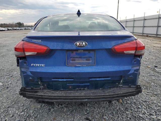 3KPFL4A79JE235932 - 2018 KIA FORTE LX BLUE photo 6