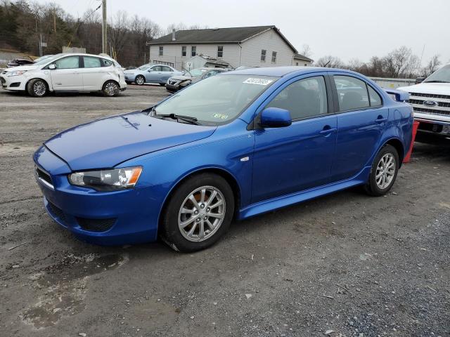 JA32U2FU5AU033653 - 2010 MITSUBISHI LANCER ES/ES SPORT BLUE photo 1