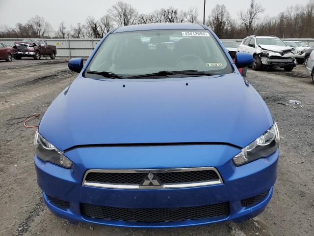 JA32U2FU5AU033653 - 2010 MITSUBISHI LANCER ES/ES SPORT BLUE photo 5