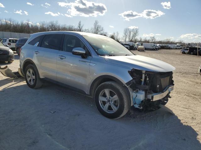 5XYRG4LC3MG021702 - 2021 KIA SORENTO LX SILVER photo 4