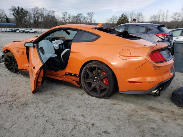 1FA6P8SJXL5502621 - 2020 FORD MUSTANG SHELBY GT500 ORANGE photo 2