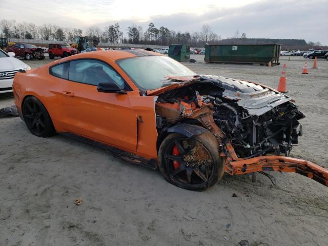 1FA6P8SJXL5502621 - 2020 FORD MUSTANG SHELBY GT500 ORANGE photo 4