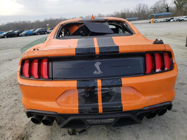 1FA6P8SJXL5502621 - 2020 FORD MUSTANG SHELBY GT500 ORANGE photo 6
