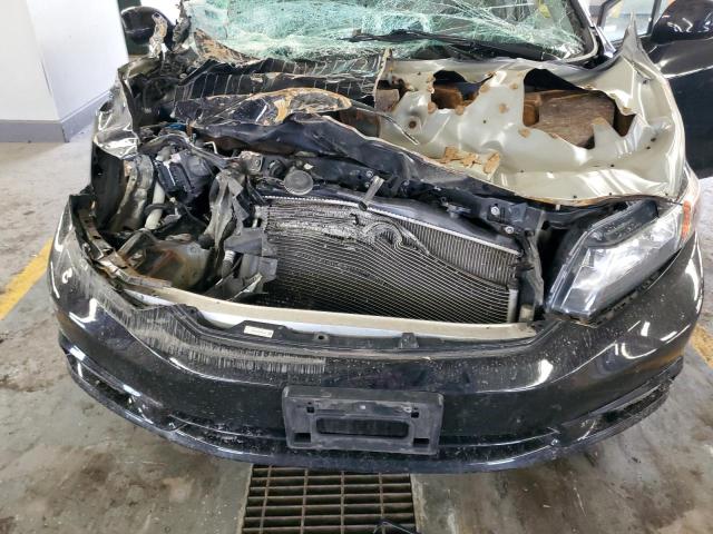 19XFB2F97CE076252 - 2012 HONDA CIVIC EXL შავი ფოტო 11
