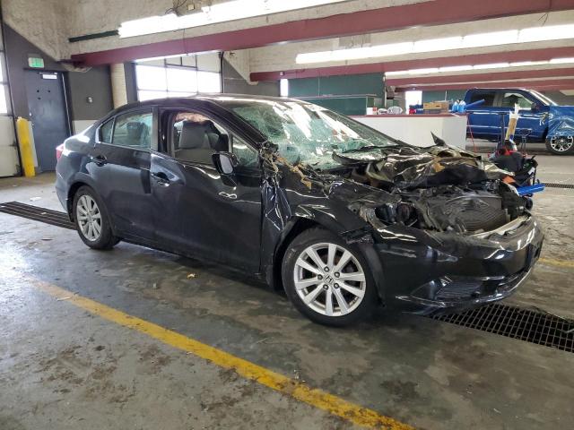 19XFB2F97CE076252 - 2012 HONDA CIVIC EXL შავი ფოტო 4