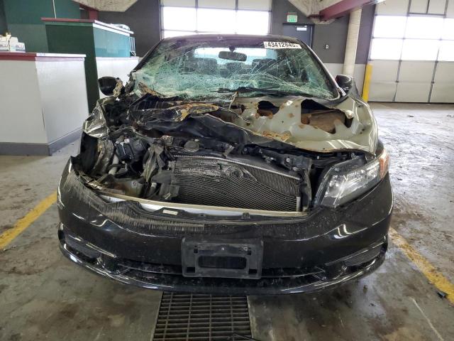 19XFB2F97CE076252 - 2012 HONDA CIVIC EXL შავი ფოტო 5