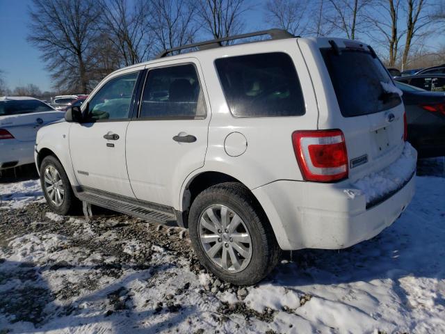 1FMCU93118KA46572 - 2008 FORD ESCAPE XLT WHITE photo 2