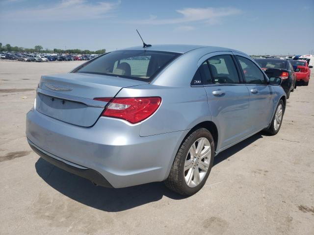 1C3CCBBG3CN144261 - 2012 CHRYSLER 200 TOURIN BLUE photo 4