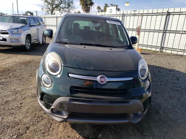 ZFBCFADH8EZ014817 - 2014 FIAT 500L TREKKING GREEN photo 5