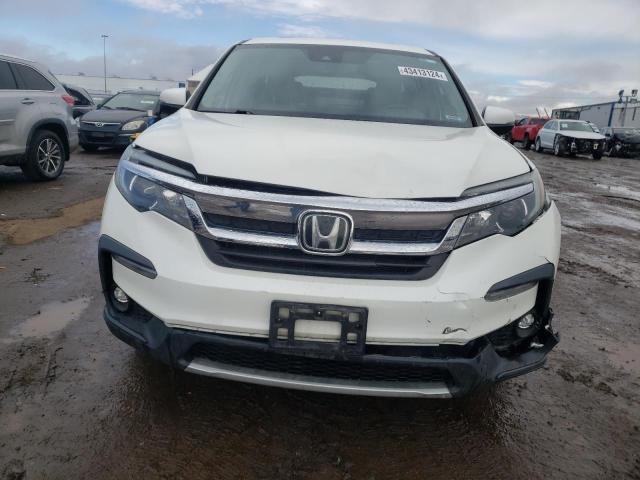 5FNYF6H55KB010015 - 2019 HONDA PILOT EXL WHITE photo 5