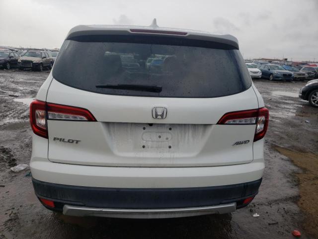 5FNYF6H55KB010015 - 2019 HONDA PILOT EXL WHITE photo 6