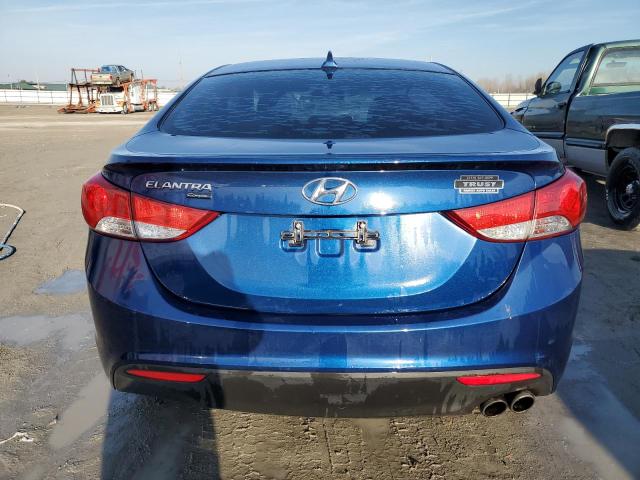 KMHDH6AE3DU013102 - 2013 HYUNDAI ELANTRA CO GS BLUE photo 6