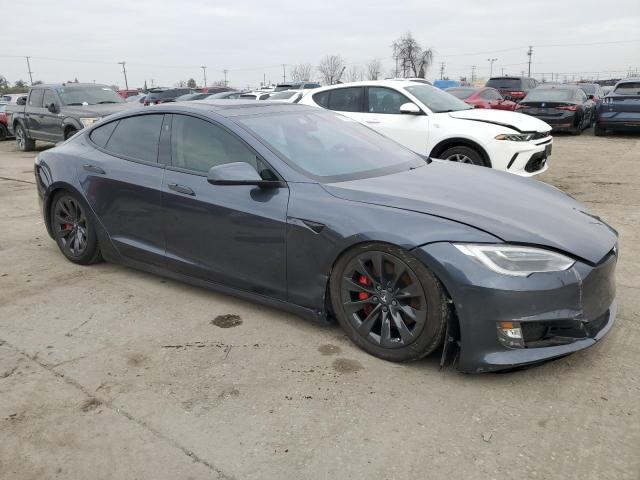 5YJSA1E42HF227582 - 2017 TESLA MODEL S CHARCOAL photo 4