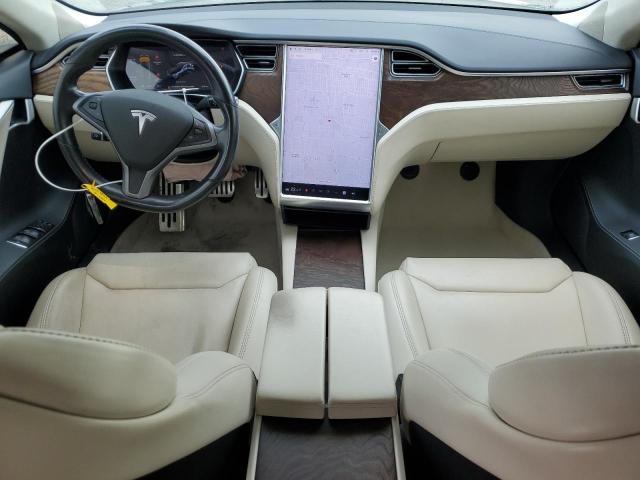 5YJSA1E42HF227582 - 2017 TESLA MODEL S CHARCOAL photo 8