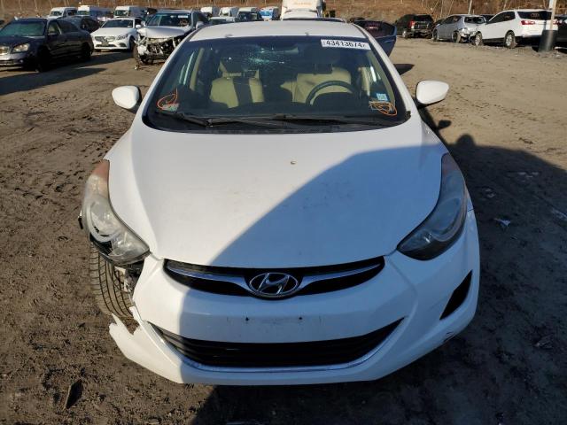 5NPDH4AE7CH134720 - 2012 HYUNDAI ELANTRA GLS WHITE photo 5