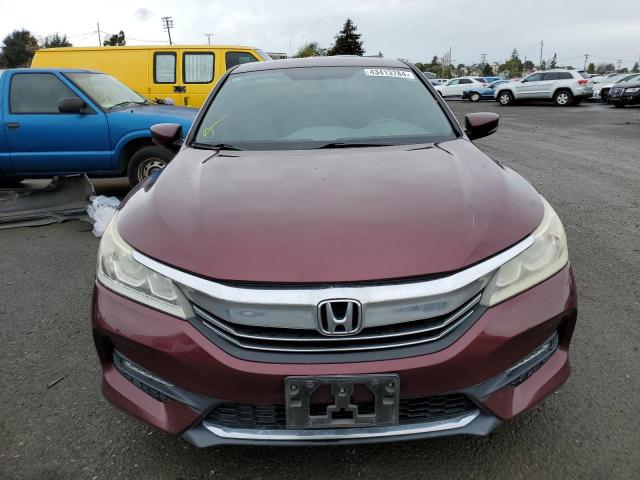 1HGCR2F58GA070708 - 2016 HONDA ACCORD SPORT BURGUNDY photo 5