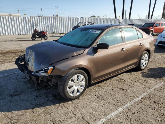 3VW2K7AJ9CM354889 - 2012 VOLKSWAGEN JETTA BASE Շագանակագույն լուսանկար 1