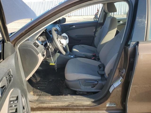 3VW2K7AJ9CM354889 - 2012 VOLKSWAGEN JETTA BASE Շագանակագույն լուսանկար 7