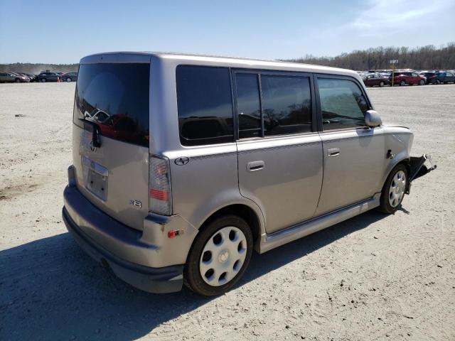 JTLKT324150189352 - 2005 TOYOTA SCION XB Сріблястий фото 3