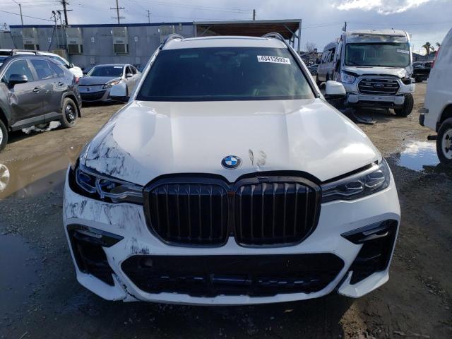 5UXCX6C00M9E75948 - 2021 BMW X7 M50I WHITE photo 5